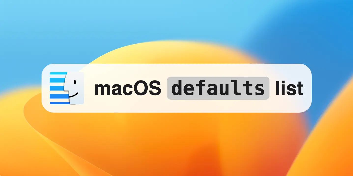A list of macOS defaults commands with demos ✨